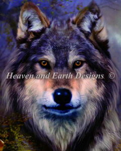 HAED �N���X�X�e�b�`�����イ�}�� �E���t�E�o���A���g Heaven And Earth Designs �A�� Bente Schlick �㋉�� QS Wolf Variant �S�ʎh��