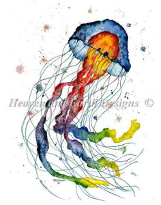 NXXeb`hJ} C Heaven And Earth Designs A David Bartholet ㋉ Jelly Fish DB Max Colors nCx