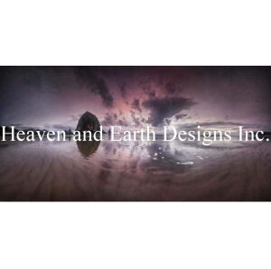 �����イ�N���X�X�e�b�`�`���[�g �w�C�X�^�b�N�E�T���Z�b�g Heaven And Earth Designs Geoff Pritchard �㋉�� Haystack Sunset
