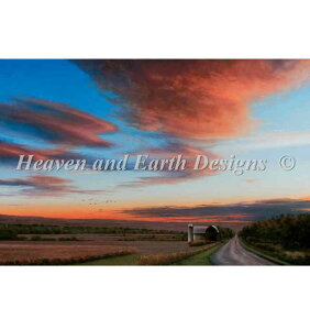 クロスステッチししゅうチャート パーフェクト・タイム・オブ・デイ Heaven And Earth Designs 輸入 Adriano Manocchia 上級者 Perfect Time Of Day