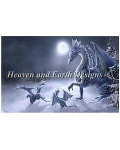 �N���X�X�e�b�`�����イ�`���[�g �X�m�[�E�f�[ Heaven And Earth Designs Rob Carlos �㋉�� Snow Day