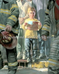 �N���X�X�e�b�`�����イ�`���[�g �� Heaven And Earth Designs Bob Byerly �S�ʎh�� The Flag