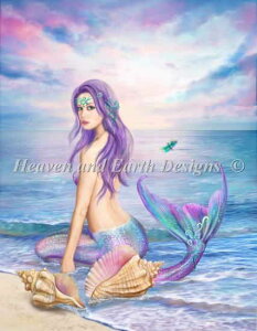 NXXeb`イ`[g u[E}[Ch Heaven And Earth Designs A Alena Lazareva Sʎh Blue Mermaid AL