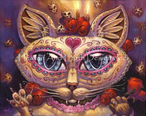 HAED | NXXeb`hイ} y҂̓̔Lz Day Of The Dead Cat JH