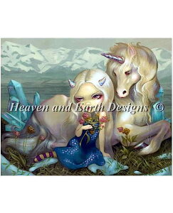 HAED ��| �N���X�X�e�b�`�h���イ�}�� �y�t�B�I�i�ƃ��j�R�[���z Fiona and The Unicorn