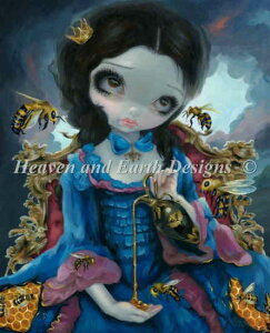 Jasmine Becket-Griffith NXXeb`hイ`[g HAED } yMini Queen Of Beesz Heaven And Earth Designs  A ㋉җl