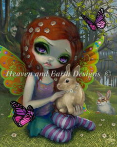 Jasmine Becket-Griffith NXXeb`hイ`[g HAED } ySupersized Spring JBG Max Colorsz Heaven And Earth Designs  A ㋉җl