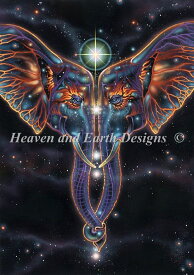 Heaven And Earth Designs クロスステッチ図案 チャート【神の家族】 Mini Divine Family