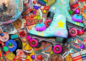 Aimee Stewart �N���X�X�e�b�` �}�� �h���イ �`���[�g �y Skate Night / Skate Night Max Colors �z Heaven And Earth Designs �A�� �㋉�� �X�P�[�g