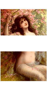 Emilie Vernon ���� �N���X�X�e�b�`�h�J�`���[�g HAED ��| �㋉�� �y�Ԃ̒��Łz Among The Blossoms