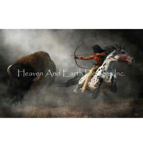 Daniel Eskridge �N���X�X�e�b�`�h���イ�`���[�g HAED �}�� �y Mini Buffalo Hunter �z Heaven And Earth Designs �㋉�� �o�b�t�@���[ �C���f�B�A�� ��� ���