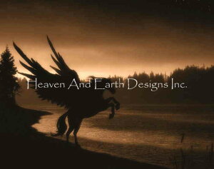 Julie Fain NXXeb`hイ`[g HAED } yPegasus JFz Heaven And Earth Designs  A ㋉җl yKTX [z VGbg