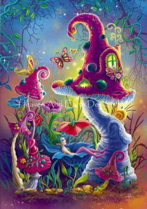 Jenoviya Art NXXeb`hイ`[g HAED } yFairy On Vacation JAz Heaven And Earth Designs A ㋉ d tFA[  nEX 킢 JCC 