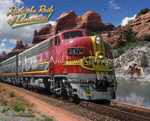 Larry Grossman NXXeb`hイ`[g HAED } yRide the Rails of Americaz Heaven And Earth Designs @֎ 