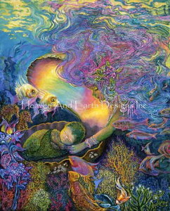 Josephine Wall NXXeb`hイ`[g HAED } yBirth of a Mermaidz Heaven And Earth Designs A ㋉ CO C L Ԃ a oY