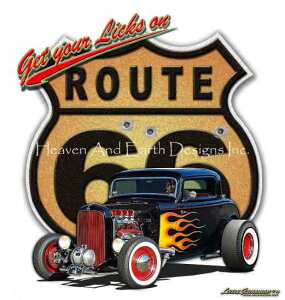 Larry Grossman NXXeb`hイ`[g HAED } yRoute 66z Heaven And Earth Designs A ㋉ CO  NVbNJ[