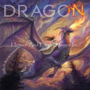 Piya Wannachaiwong クロスステッチ 図案 刺しゅう チャート 【Desperate Errand】 Heaven And Earth Designs 輸入 上級者 ドラゴン 龍