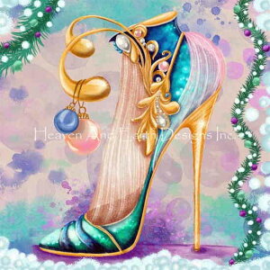 Jenoviya Art �N���X�X�e�b�` �}�� �h���イ �`���[�g �yNew Year Stiletto�z Heaven And Earth Designs �㋉�� �n�C�q�[�� �p���v�X