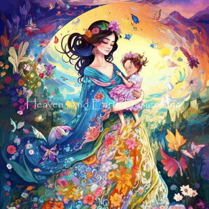 Jenoviya Art NXXeb` } hイ `[g y Mothers Dream / Mothers Dream Color Expansion z Heaven And Earth Designs A ㋉ eq q Ԃ ǂ q