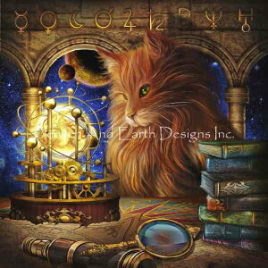 Ciro Marchetti �N���X�X�e�b�` �}�� �h���イ �`���[�g �y Astrology Cat / Astrology Cat Max Colors �z Heaven And Earth Designs �A�� �㋉�� �˂� �l�R �L