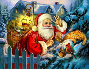 Nadia Strelkina NXXeb` } hイ `[g yCat and Santaz Heaven And Earth Designs A ㋉ T^N[X NX}X ˂