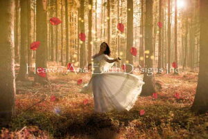 Milos Karanovic �N���X�X�e�b�` �}�� �h���イ �`���[�g �y Forest Girl �z Heaven And Earth Designs �㋉�� �H ���i ���� �g�t �X