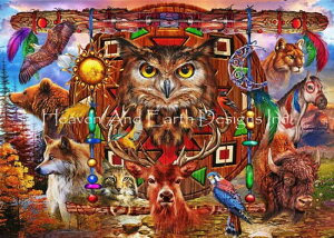 Ciro Marchetti NXXeb`hイ`[g HAED } ySupersized Animal Totem Max Colorsz Heaven And Earth Designs