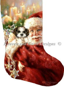 NXXeb`} `[g HAED | ㋉ yV[Y[̃NX}XXgbLOz Stocking Shih Tzu For Christmas