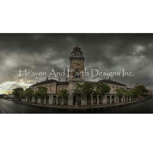 Heaven And Earth Designs �N���X�X�e�b�`�}�� �`���[�g �y�N���b�N�E�^���[�z Clock Tower