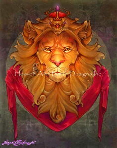 Heaven And Earth Designs �N���X�X�e�b�`�}�� �`���[�g �y�L���O�E�I�u�E�r�[�X�g�z King Of Beasts