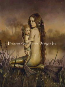 Heaven And Earth Designs �N���X�X�e�b�` �}�� �h���イ �`���[�g David Delamare �y Mini The New World �z �㋉�� �}�[���C�h �l��