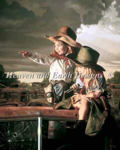 Bob Byerley �N���X�X�e�b�` �}�� �h���イ �`���[�g �y Mini Deputies �z Heaven And Earth Designs �㋉�� ������ �J�E�{�[�C �J�E�K�[��
