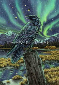 Elisabeth Alba �N���X�X�e�b�` �}�� �h���イ �`���[�g �y Familiar Raven / Familiar Raven Max Colors �z Heaven And Earth Designs �A�� �㋉�� ���炷 �� �J���X