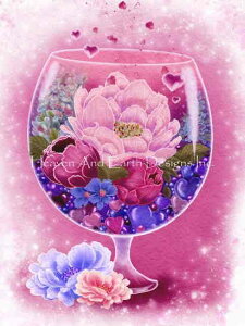 Jenoviya Art NXXeb`hイ`[g HAED } y Love Peonies z Heaven And Earth Designs A ㋉ 䉖 O  t[