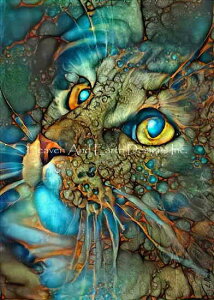 Lea Roche NXXeb` } hイ `[g y Mini Galaxy Cat z Heaven And Earth Designs A ㋉ ˂ lR L