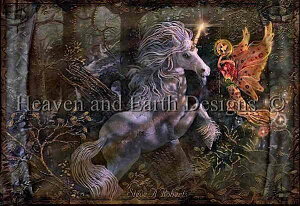 Steve A. Roberts �N���X�X�e�b�`�h���イ�`���[�g HAED �}�� �y A Gift for The Unicorn King �z Heaven And Earth Designs ��� �㋉�җl���� ���j�R�[�� �t�F�A���[ �d��
