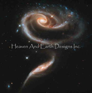 NASA Images �N���X�X�e�b�` �h���イ �`���[�g HAED �}�� �y ARP 273 �z Heaven And Earth Designs �㋉�� �F�� �R�X��