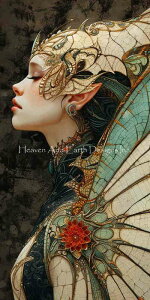 Dragon Muse NXXeb` hイ `[g HAED } y Dark Fairy DM z Heaven And Earth Designs A ㋉ d tFA[