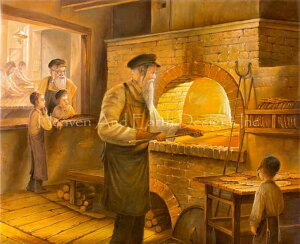 Alex Levin �N���X�X�e�b�` �h���イ �`���[�g HAED �}�� �y Making Matzah �z Heaven And Earth Designs �㋉�� �H�[ ���� �n���h���C�h �H��