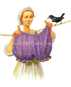 Scott Gustafson �N���X�X�e�b�`�h���イ�`���[�g HAED �}�� �y The Maid �z Heaven And Earth Designs ��� �㋉�� ���C�h ���炷 �J���X �� ���� ����