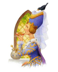 Scott Gustafson �N���X�X�e�b�`�h���イ�`���[�g HAED �}�� �y The Queen SG �z Heaven And Earth Designs ��� �㋉�� ���炷 �J���X �� �e�B�[�^�C��