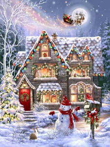 Dona Gelsinger NXXeb` hイ `[g HAED } y Christmas House z Heaven And Earth Designs  ㋉ NX}X 