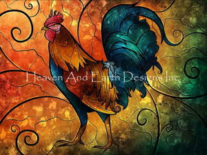 Mandie Manzano �N���X�X�e�b�` �h���イ �`���[�g HAED �}�� �y Maw Maws Rooster �z Heaven And Earth Designs ��� �㋉�� �j���g�� �{ �ɂ�Ƃ� �Y�{