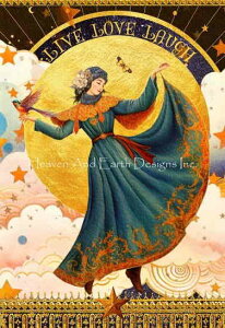 Jena Della Grottaglia -Maldonaldo �N���X�X�e�b�` �h���イ �`���[�g HAED �}�� �y Live Love Laugh �z Heaven And Earth Designs ��� �㋉�� ���_��