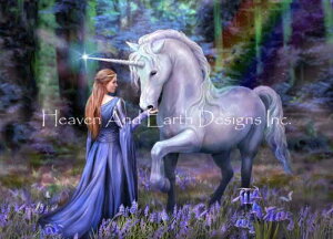 Anne Stokes NXXeb` } hイ `[g y Supersized Bluebell Woods Max Colors z Heaven And Earth Designs A ㋉ jR[ n