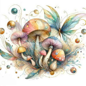 Whimsi Tea NXXeb` } hイ `[g y Fungi / Fungi Max Colors z Heaven And Earth Designs A ㋉ ̂ LmR H