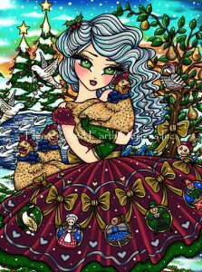 Hannah Lynn NXXeb` } hイ `[g y 12 Days of Christmas / 12 Days of Christmas Max Colors z Heaven And Earth Designs A ㋉ NX}X ʒ ^[L[ ɂƂ { `L jg