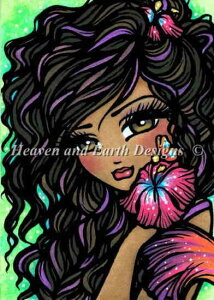 Hannah Lynn �N���X�X�e�b�` �}�� �h���イ �`���[�g �y Aliah �z Heaven And Earth Designs �㋉�� �썑 �n�C�r�X�J�X