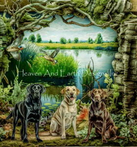 Aimee Stewart NXXeb` } hイ `[g y QS The Library of Dogs Lab z Heaven And Earth Designs A ㋉   Ck uh[ S[fgo[ S[fg[o[