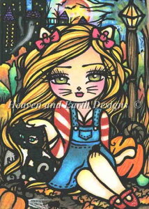 Hannah Lynn NXXeb` } hイ `[g y QS Blissful Halloween z Heaven And Earth Designs CO A ㋉ nEB nEB[